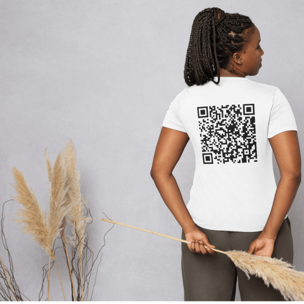 Camiseta QRCode Personalizável - Policromia Digital - Impressão Costas - Imagem 2